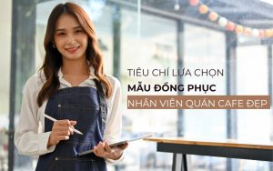mẫu đồng phục nhân viên quán cafe