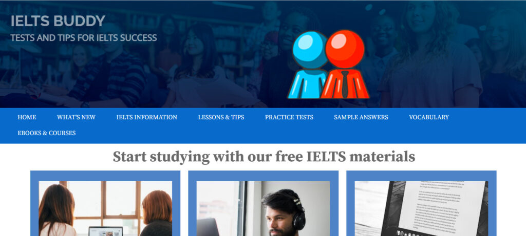 trang web luyện thi ielts miễn phí IELTS Buddy