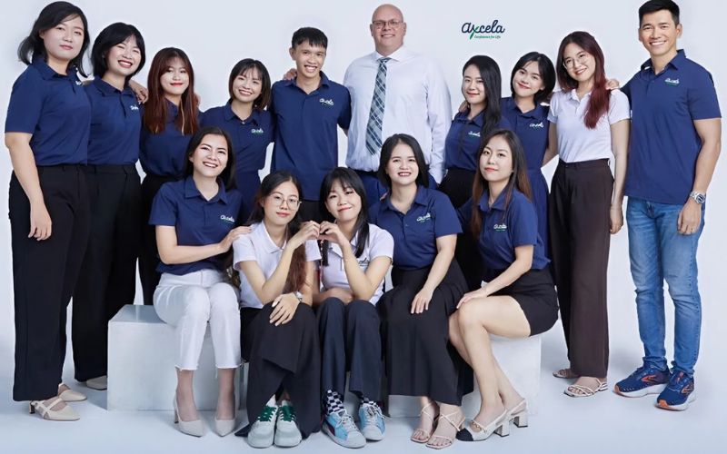 giao tiếp tiếng Anh chuẩn CEFR tại Axcela Việt Nam
