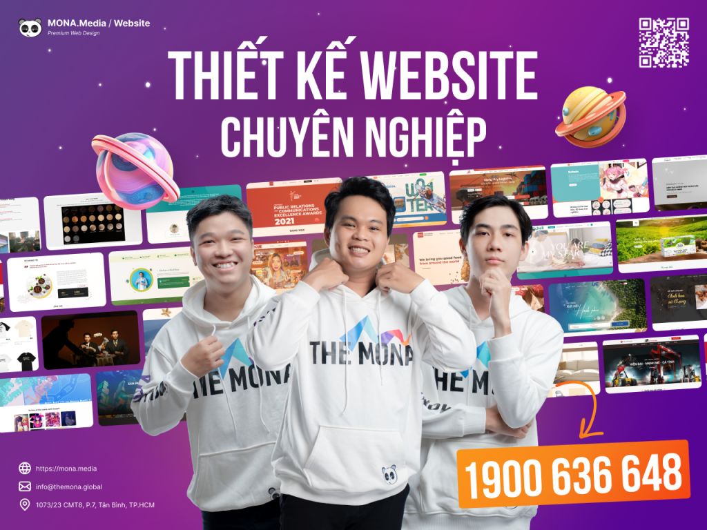 Công ty thiết kế website MONA Media