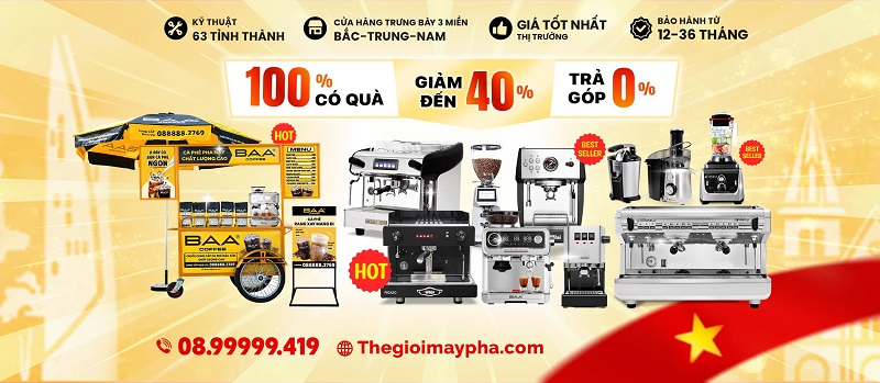 hệ hống cửa hàng thế giới máy pha