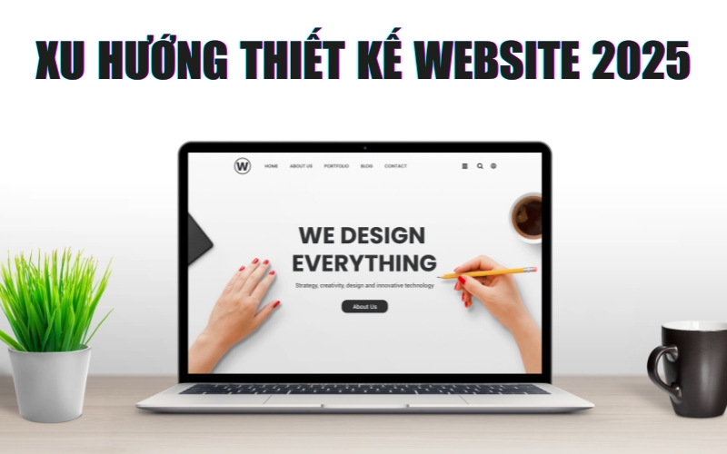 xu hướng thiết kế website 2025