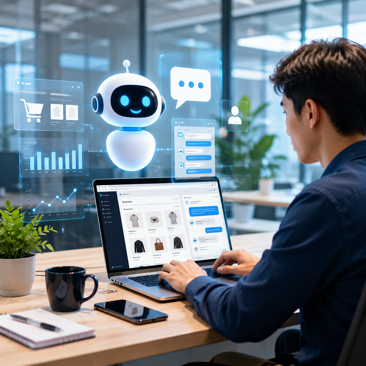 Công cụ AI bán hàng: xây chatbot chốt đơn cho website Công cụ AI bán hàng: xây chatbot chốt đơn cho website